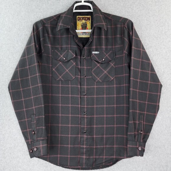 Dixxon Flannel Company Shirt Mens Small Snap 2.0 Plaid D-Tech - Picture 1 of 8